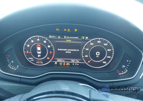 2019 Audi A4 45 Premium from USA, damaged, VIN WAUENAF42KA085490